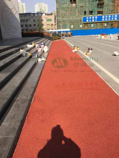 航天五一〇所 夏河彩色路面