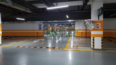 银滩雅苑 夏河环氧自流平地坪