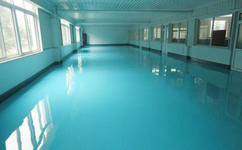 夏河水性杂化聚氨酯地坪涂料